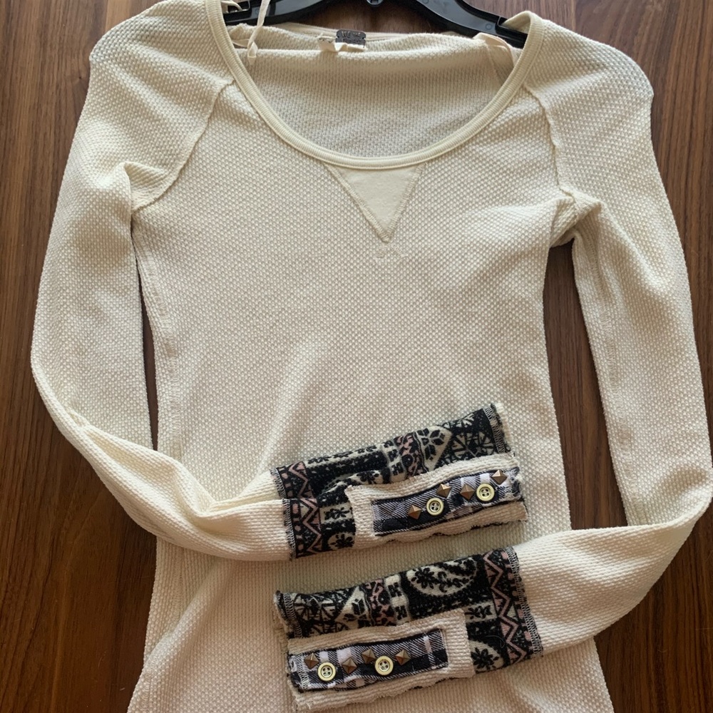 Free People Thermal - Cream - Small